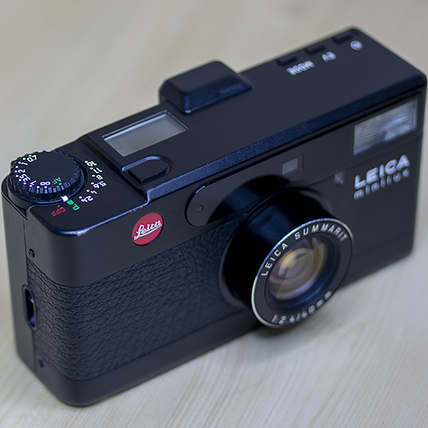 라이카 Leica minilux Summarit 40mm 1:2.4 미니룩스 블랙 (케이스) /95%