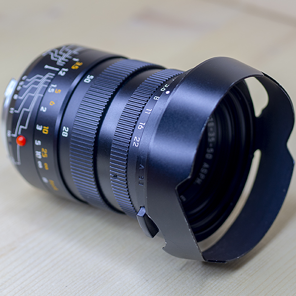라이카 Lelca M 28-35-50mm Tri Elmar Aspherical F4 ASPH 6bit 후드/95%