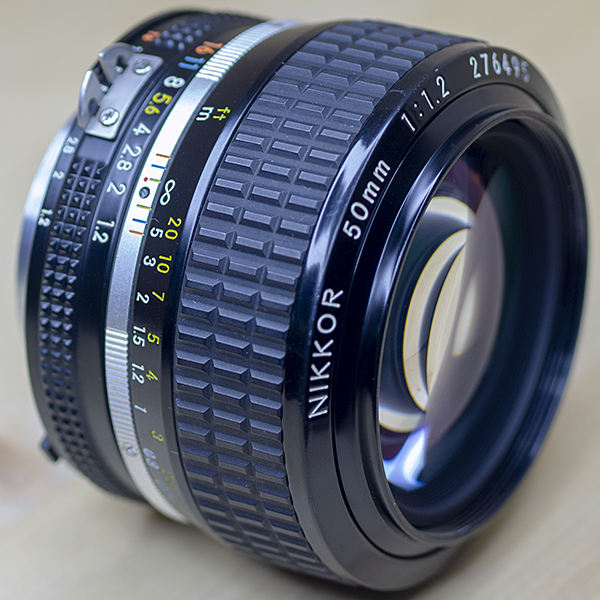 니콘 Nikon MF NIKKOR 50mm F1.2 Ais/95%