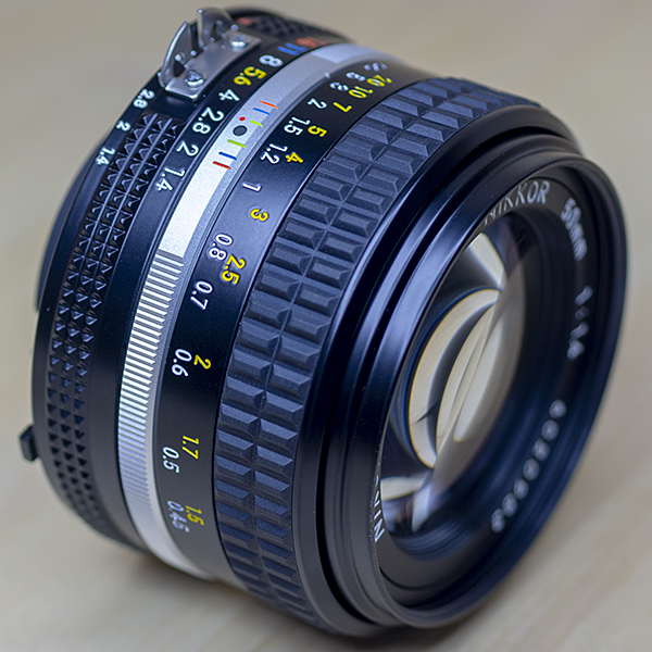 니콘 Nikon MF NIKKOR 50mm F1.4 Ais 정품박스셋트/99%