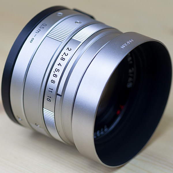 콘탁스 Contax G용 Carl Zeiss Planar T* 45mm F2 후드.후드캡 /98%