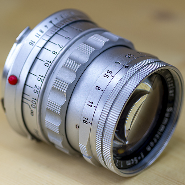 라이카 Leica Summicron 50mm 1:2 M마운트 Rigid 리지드 Germany /95%