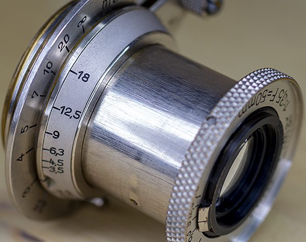 라이카 Leica Leitz Elmar f=5cm 1:3.5 Ver.1 Nickel L마운트.케이스 no1276**/95%