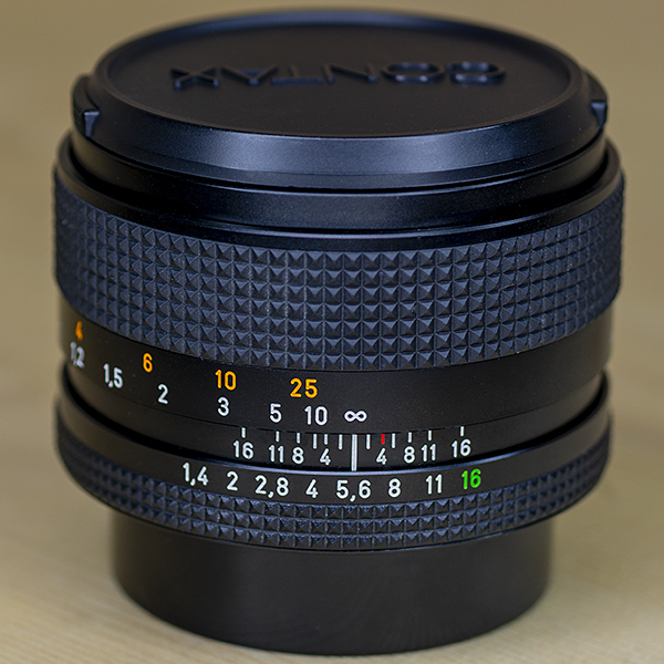 콘탁스 Contax Planar 50mm F1.4 T*  CY 마운트 MMJ /98%