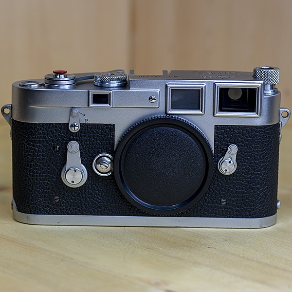 라이카 Leica M3 Body Silver Dog ear 도그이어 Rangefinder Film Camera /93%