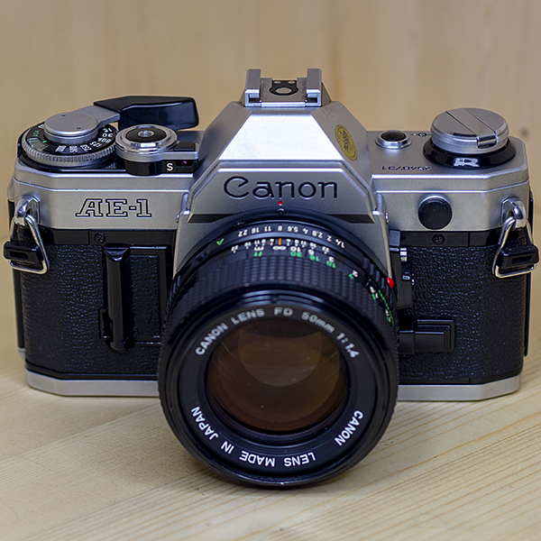 캐논 Canon AE-1 + FD 50mm 1:1.4 (UV필터, 스트랩포함)/95%