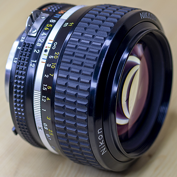 니콘 Nikon MF NIKKOR 50mm F1.2 Ais /95%