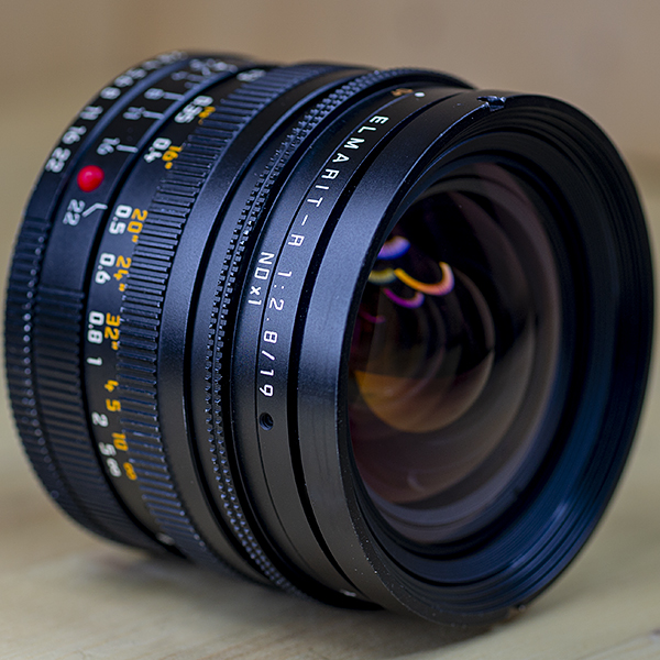 라이카 Leica Elmarit-R 19mm 1:2.8 Germany  v.2 버전2 (후드포함)/92%