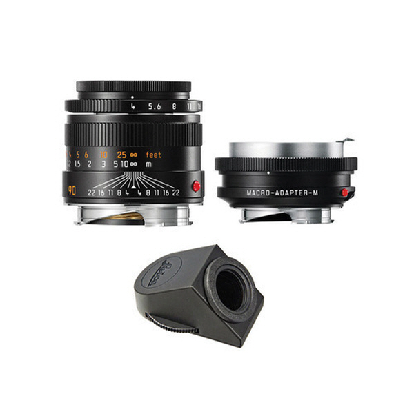 라이카 Leica Macro-M SET 90mm f/4.0, Angle Finder M, Macro-Adapter M 정품