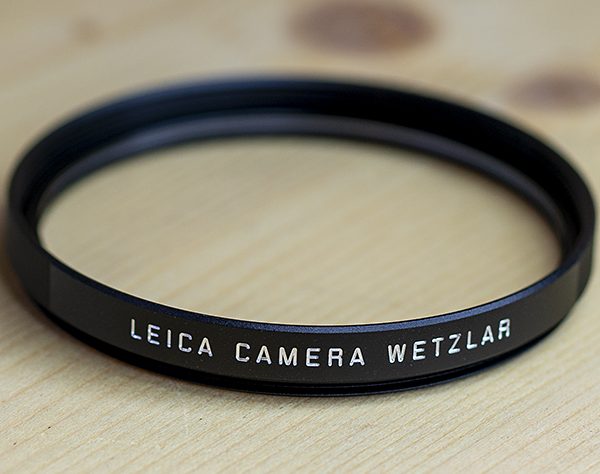 라이카 Leica Filter UVa II E49 Black