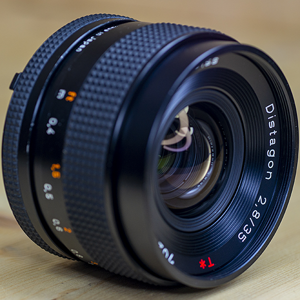 콘탁스 Contax Carl Zeiss Distagon T* 35mm F2.8 MMJ CY용/95%