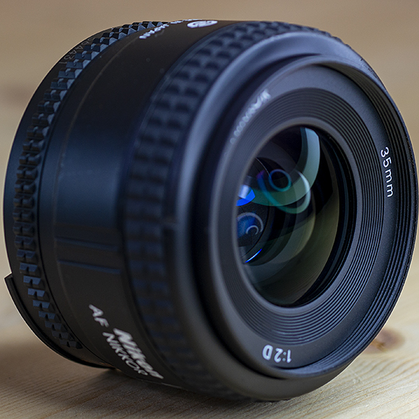 니콘 Nikon AF NIKKOR 35mm F2D 정품/95%