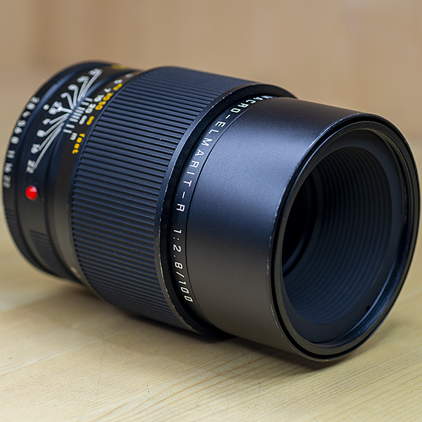 라이카 Leica APO-MACRO-ELMARIT-R 100mm 1:2.8 .케이스/93%