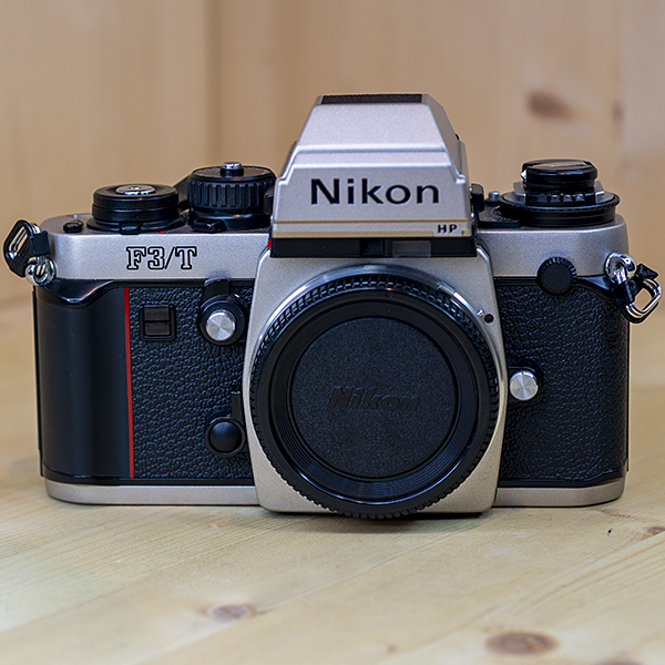 니콘 Nikon F3/T HP Titanium champagne Body 티타늄 샴페인/97%