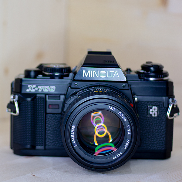 미놀타 Minolta X700 +MD 50mm F1.4(UV필터,스트랩포함)/95%