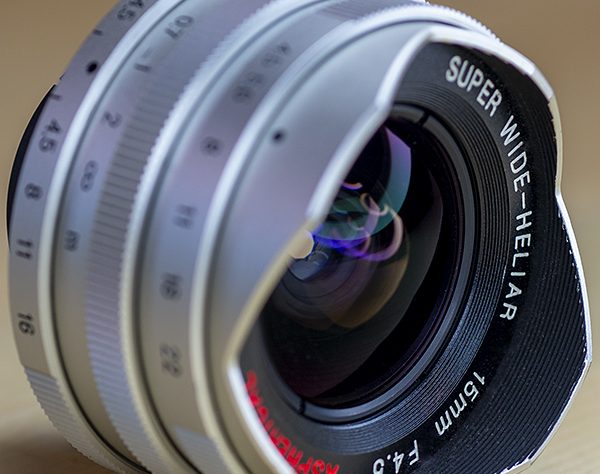 보이그랜더 Voigtlander SUPER WIDE-HELIAR 15mm F4.5 Aspherical + 뷰파인더/ 95%