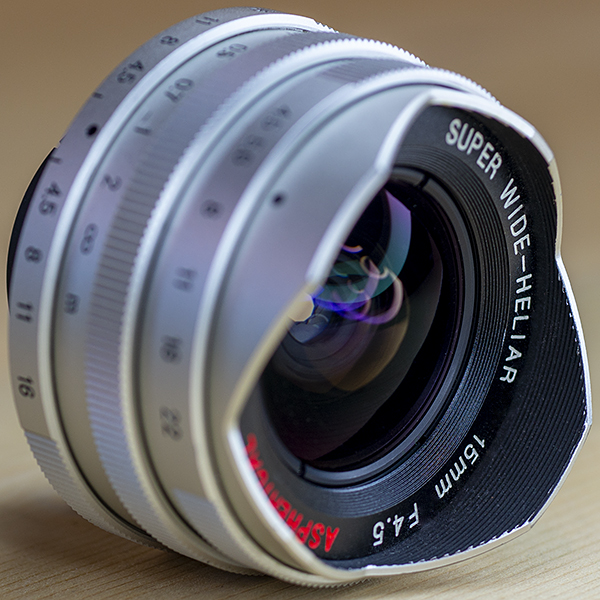 보이그랜드 Voigtlander SUPER WIDE-HELIAR 15mm F4.5 Aspherical + 뷰파인더/ 95%