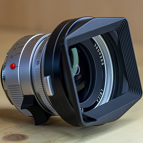 Elmarit-M 24mm 1:2.8 ASPH. E55 No.3809xxx 실버크롬(후드,케이스포함)/98%