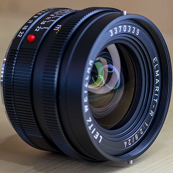 라이카 Leica ELMARIT-R 24mm 1:2.8 E60 (후드.필타)/98%