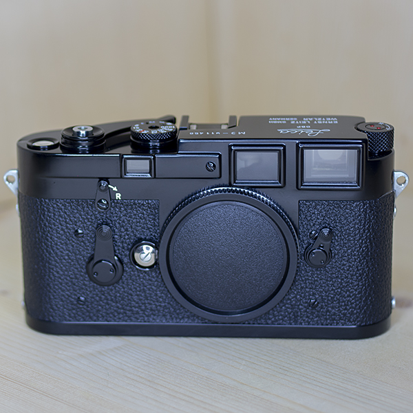 라이카 Leica M3 Body Repainted Black 도그이어 Rangefinder Film Camera /95%