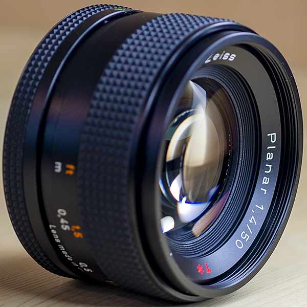 콘탁스 Contax Planar 50mm F1.4 T* CY 마운트 MMJ /98%