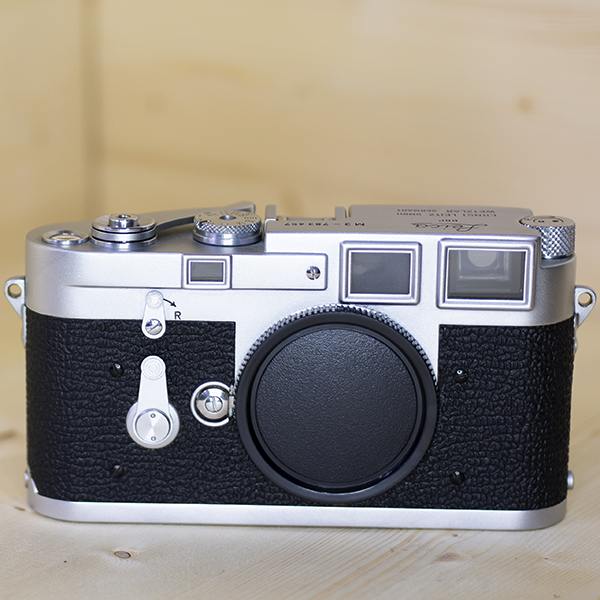 라이카 Leica M3 Body Silver Dog ear 도그이어 Rangefinder Film Camera /95%
