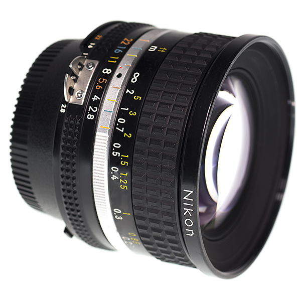 니콘 Nikon MF NIKKOR 20mm F2.8 Ais (후드포함)/90%