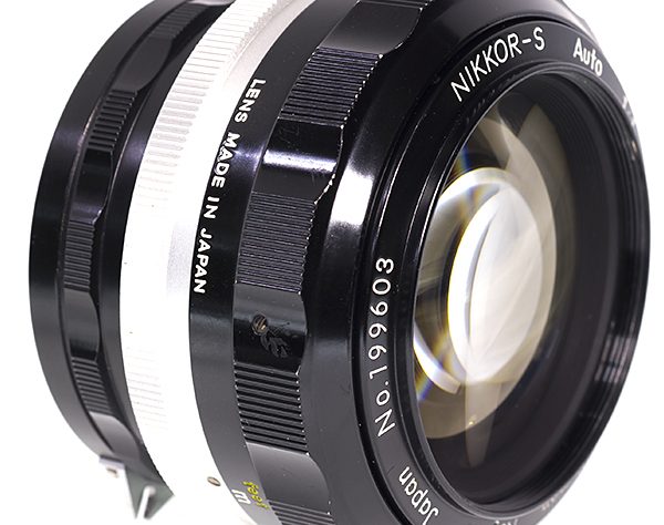 니콘 NIKON MF Nikkor-S Auto f=55mm 1:1.2 Kogaku (후드,UV필터포함) /93%