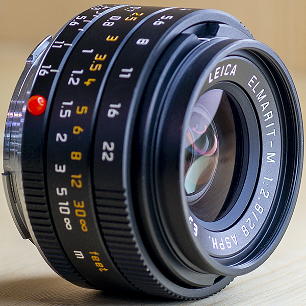 라이카 Leica Elmarit-M 28mm F2.8 ASPH 6Bit(후드.케이스) /97%