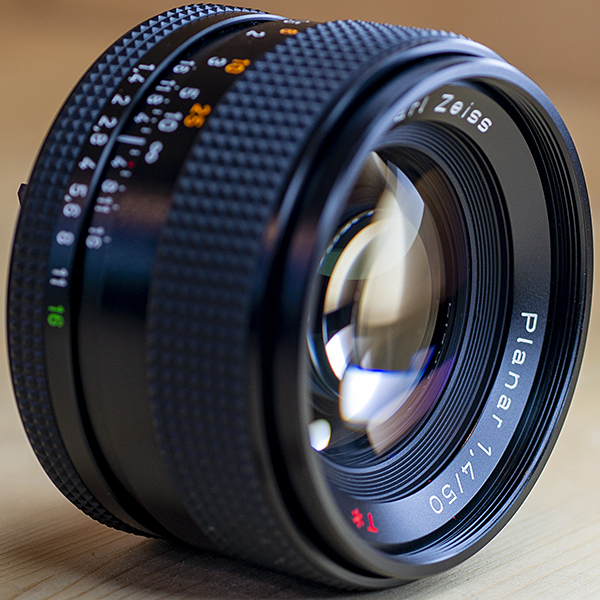 콘탁스 Contax Planar 50mm F1.4 T* CY 마운트 MMJ /98%