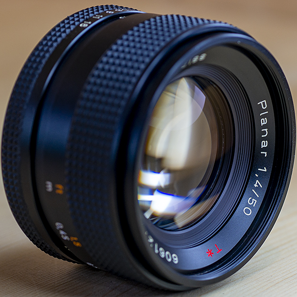 콘탁스 Contax Planar 50mm F1.4 T* CY 마운트 AEJ /97%