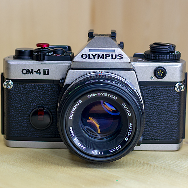 올림프스 Olympus OM-4 T+AUTO-S 50mmF1:1.8.케이스/92%