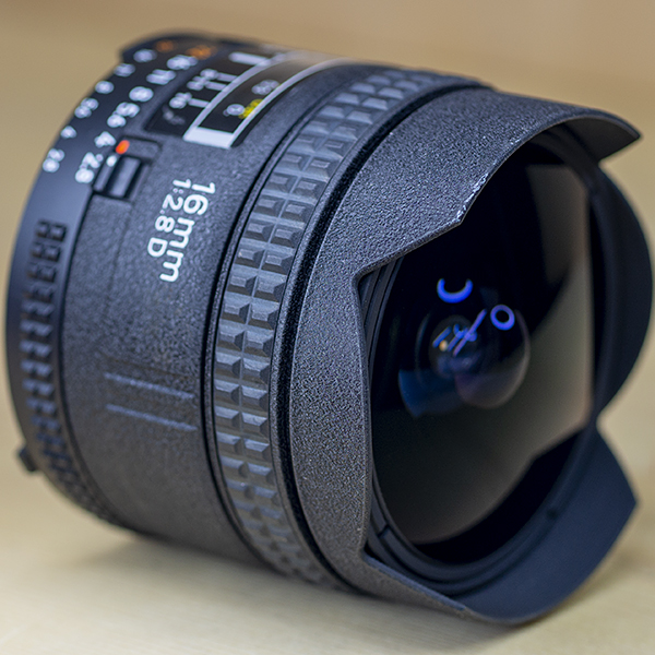 니콘 Nikon AF Fisheye Nikkor 16mm 1:2.8 D 어안렌즈 /95%
