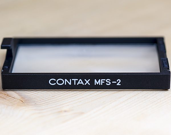 콘탁스 Contax 645용 FOCUSING SCREEN MFS-2 스크린 박스셋트 /98%
