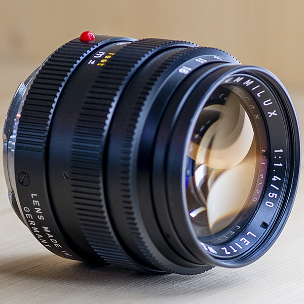 라이카 Leica SUMMILUX 50mm F1.4 M마운트 블랙 후기 버전 (12586 후드포함)no3494***/98%