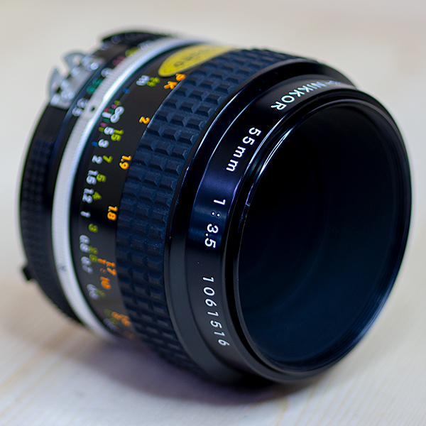 니콘 Nikon MF Micro-Nikkor 55mm F3.5 AI + PK-12,PK-13 Extension Ring 매크로/98%