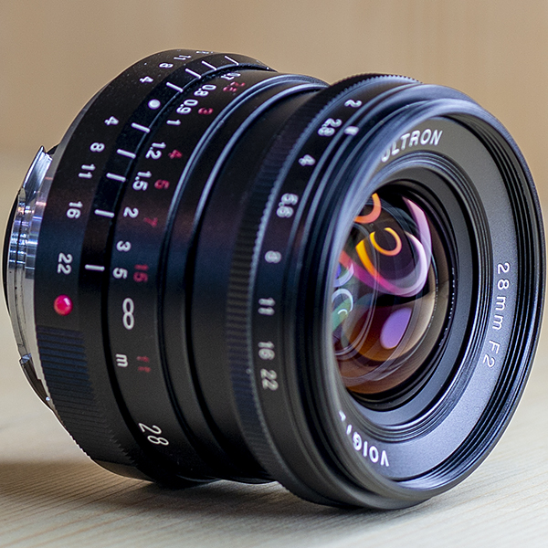 보이그랜더 Voigtlander Ultron 28mm F2 라이카 VM-mount(후드포함)/98%