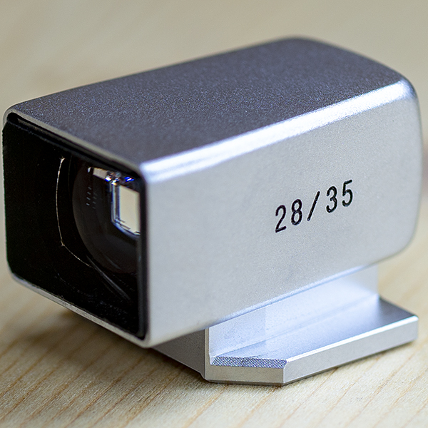 보이그랜더 Voigtlander 28/35mm Mini Viewfinder 미니 뷰파인더.실버.박스셋트.파우치/98%