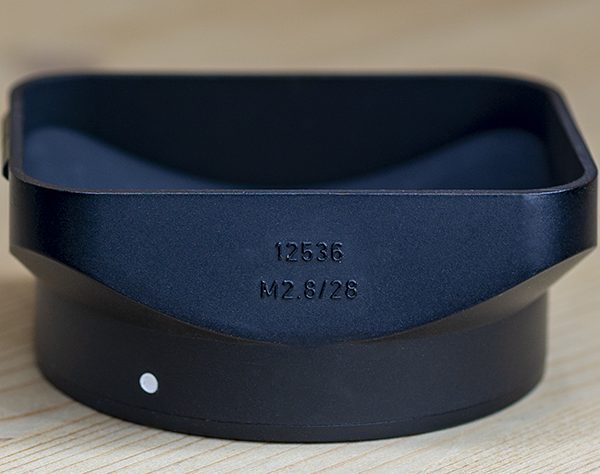 라이카 후드 Leica Hood 12536 M 28mm F2.8용/95%