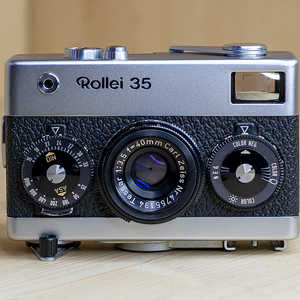 롤라이 Rollei 35+Tessar f=40mmF1:3.5 Germany Rare Original 독일 오리지날(스트랩,케이스포함)/93%