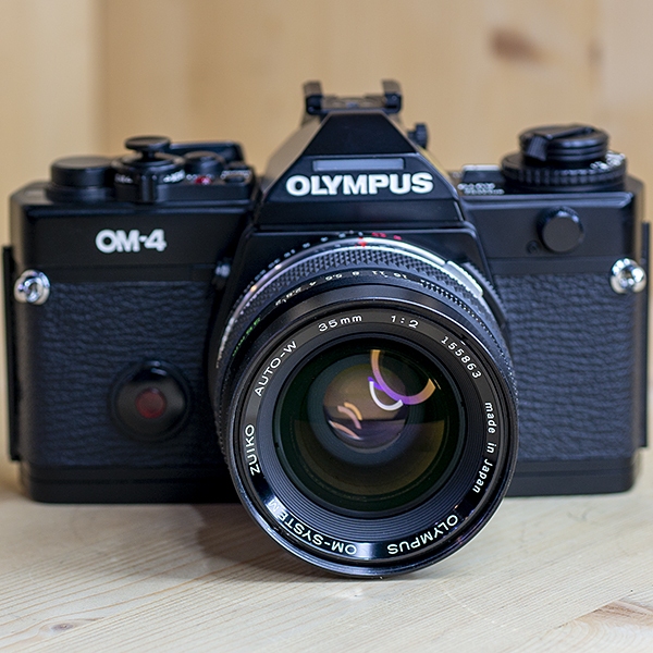 올림프스 Olympus OM-4 +OM-SYSTEM AUTO-W 35mmF1:2/97%