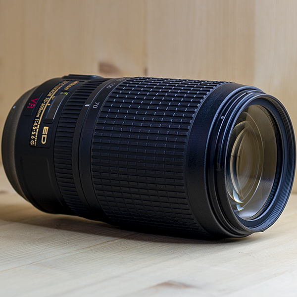 니콘 Nikon AF-S NIKKOR 70-300mm 1:4.5-5.6 G ED VR 정품박스셋트.후드포함/98%