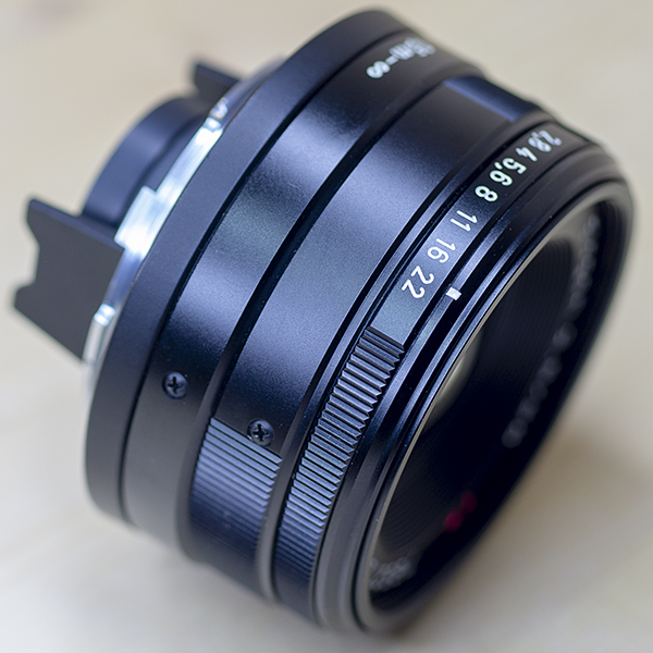 콘탁스 Contax G용 Biogon 28mm F2.8 T* Black 블랙(후드)/97%
