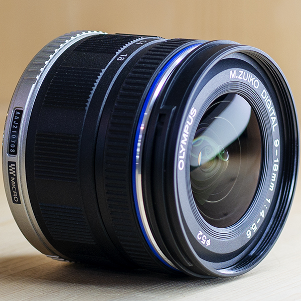 올림푸스 Olympus ZUIKO DIGITAL ED 9-18mm F4-5.6 정품 후드/98%
