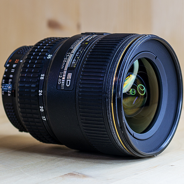 니콘 Nikon AF-s 17-35mm 1:2.8D ED 후드/ 95%