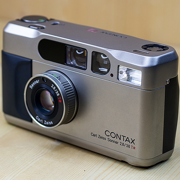 콘탁스 Contax T2 Titanium 38mm F2.8 T*(케이스,스트렙포함)/98%