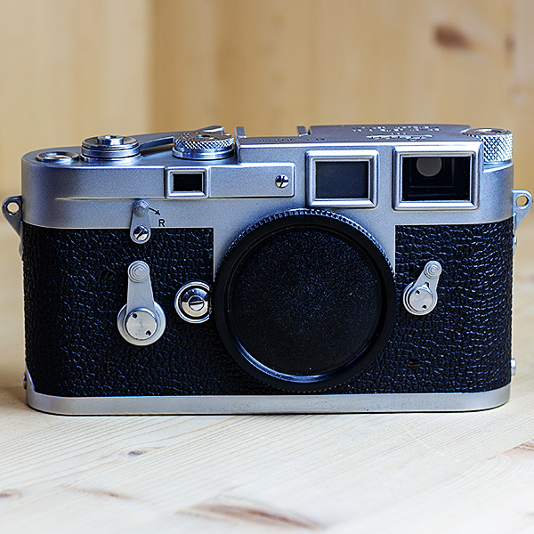 라이카 Leica M3 Body Silver Dog ear 도그이어 Rangefinder Film Camera..819xxx /95%