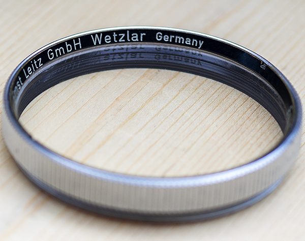 라이카 Leica Ermat LEITZ Gmdh Wetzlar 41mm UV Filter Germany /95%