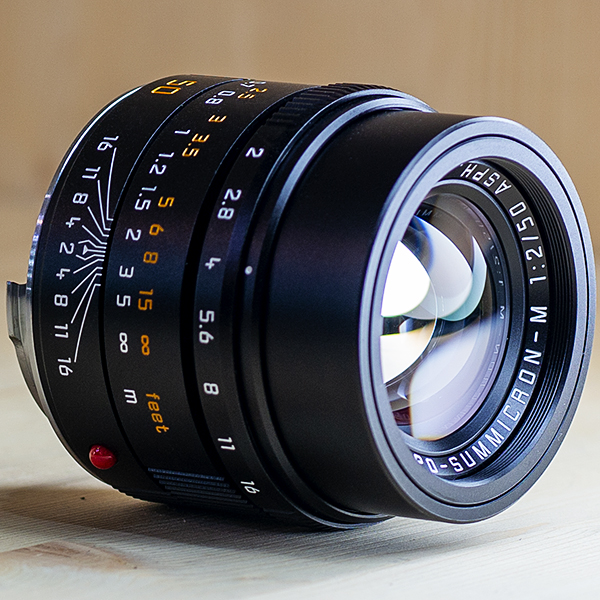 라이카 LEICA M 50mm APO SUMMICRON F2 ASPH 6Bit 블랙(필타.케이스박스셋트)/98%