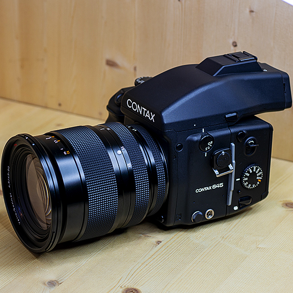 콘탁스 Contax 645 BODY+Vario-Sonnar 45-90mm F4.5 T*(스트렙.후드.UV필터포함)97%